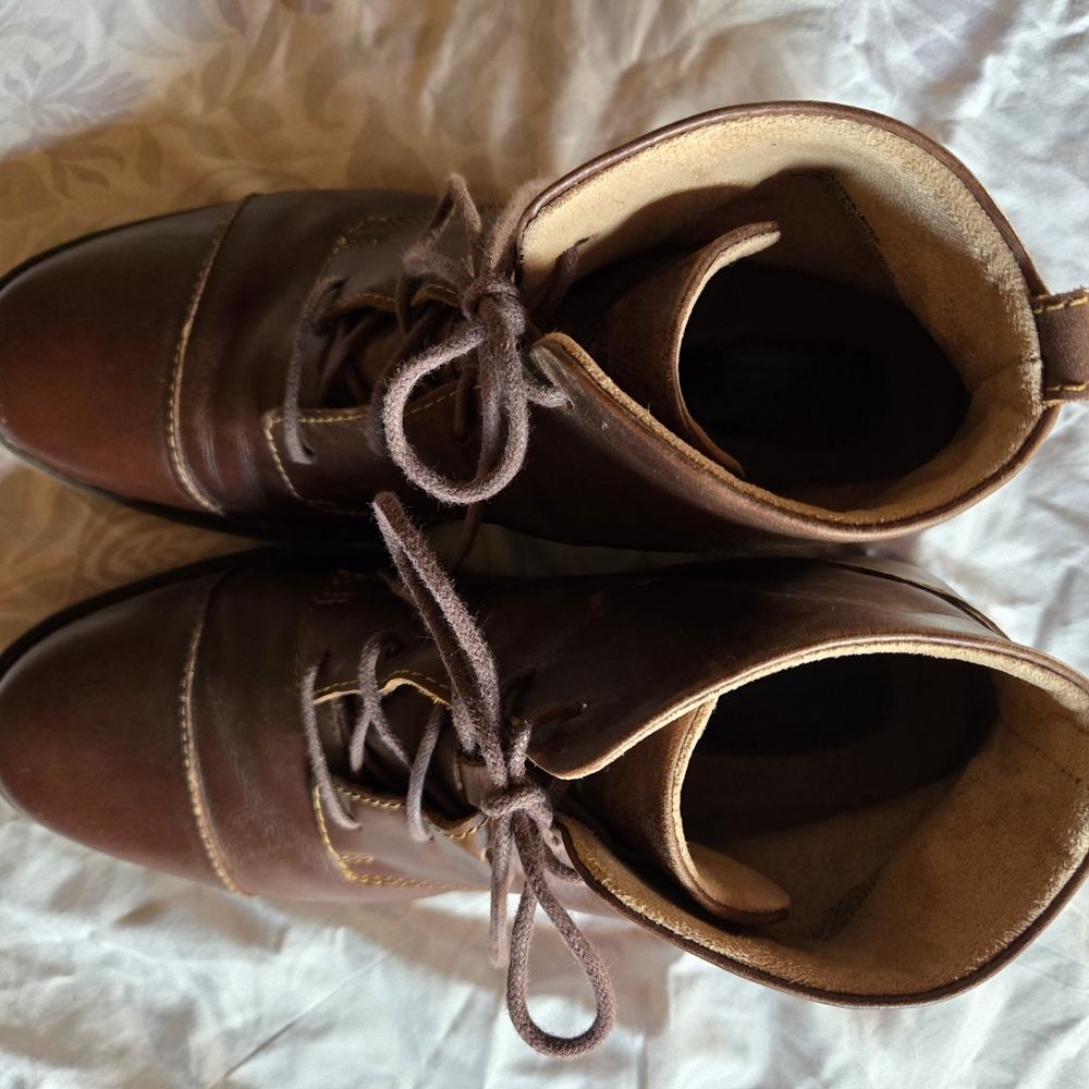 Born Rich Brown Men's Leather Boots - Picture 5 of 5